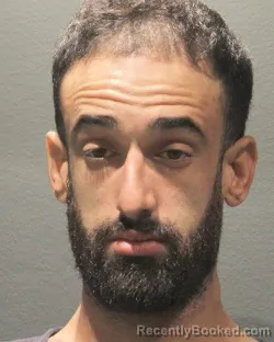 Mugshot of ELIAS DERDER booked in Arlington County, Virginia on August 4, 2026