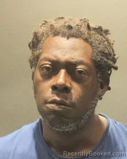 Mugshot of Gregory Johnson booked in Arlington County, Virginia on August 20, 2026