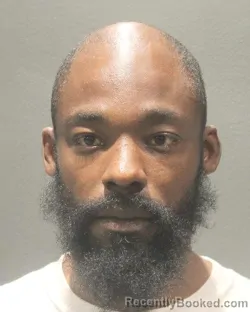 Mugshot of Deonte O'Shawnt Stoddard booked in Arlington County, Virginia on August 20, 2026