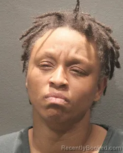 Mugshot of Tandra Santay Hill booked in Arlington County, Virginia on August 20, 2026