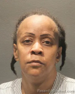 Mugshot of April Denise Standfield booked in Arlington County, Virginia on August 20, 2026