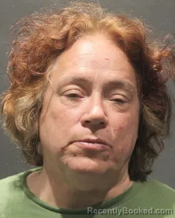 Mugshot of Bambi Bonnette Coates booked in Arlington County, Virginia on August 21, 2026