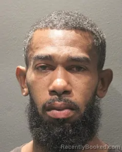 Mugshot of Jordan Antoine Hayden booked in Arlington County, Virginia on August 22, 2026