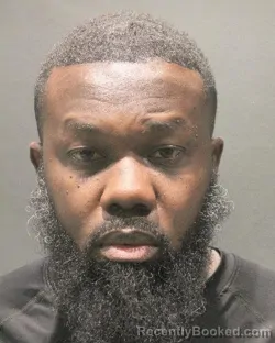 Mugshot of Michael Darnelle Blackson booked in Arlington County, Virginia on August 22, 2026