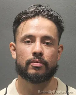 Mugshot of D'Rick A Sierra Ortega booked in Arlington County, Virginia on August 24, 2026