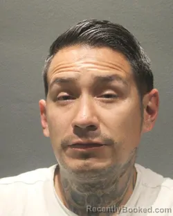 Mugshot of Mauricio Aguirre booked in Arlington County, Virginia on August 26, 2026