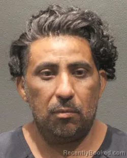 Mugshot of Jose Campos Rivera booked in Arlington County, Virginia on August 29, 2026