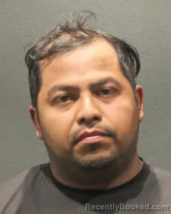 Mugshot of Isai Torres Reyes booked in Arlington County, Virginia on August 29, 2026