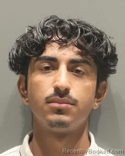 Mugshot of Pedro Steven Polio booked in Arlington County, Virginia on August 29, 2026