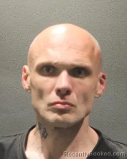Mugshot of Dustin William Smith booked in Arlington County, Virginia on August 29, 2026