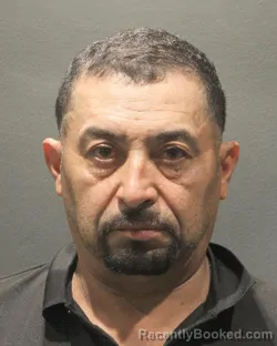 Mugshot of Elvis Omar Granados Sorto booked in Arlington County, Virginia on August 30, 2026