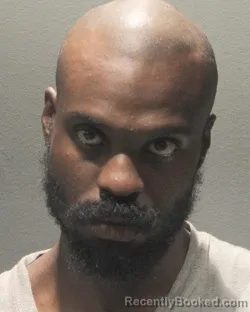 Mugshot of Malik Filemon Gillispie booked in Arlington County, Virginia on August 31, 2026