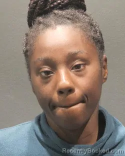 Mugshot of Kristin Alexzandria Sanders Brown booked in Arlington County, Virginia on September 1, 2026
