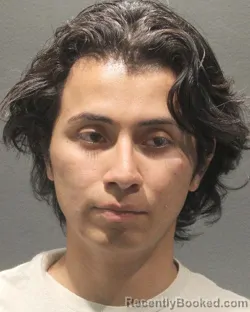 Mugshot of Brandon Omar Alvarado booked in Arlington County, Virginia on September 1, 2026