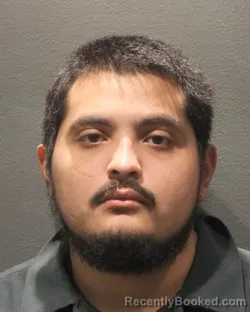 Mugshot of Mauricio A Urquilla Escobar booked in Arlington County, Virginia on September 2, 2026