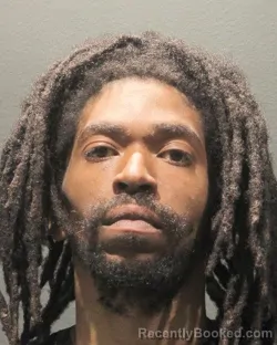 Mugshot of Marcel Trevon Barham booked in Arlington County, Virginia on September 3, 2026