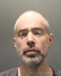 Mugshot of Matthew David Vernon booked in Arlington County, Virginia on September 3, 2026