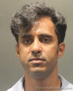 Mugshot of Rahul Satish Bhosale booked in Arlington County, Virginia on September 3, 2026