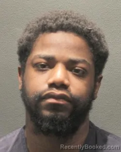 Mugshot of Jaquan Dijon Thomas booked in Arlington County, Virginia on September 4, 2026