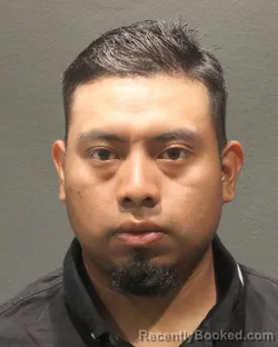 Mugshot of Manuel Sanchez Juarez booked in Arlington County, Virginia on September 5, 2026