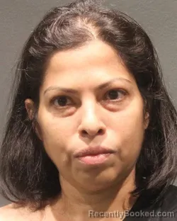 Mugshot of Vidya Battu booked in Arlington County, Virginia on September 5, 2026