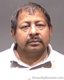 Mugshot of Jose Luis Gomez Perez booked in Arlington County, Virginia on September 6, 2026