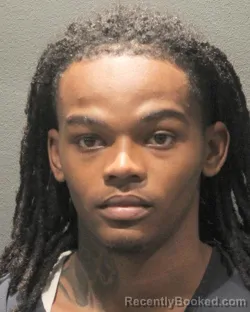 Mugshot of Nyeir Lee Benjamin booked in Arlington County, Virginia on September 7, 2026