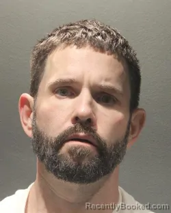 Mugshot of Ryan Benson booked in Arlington County, Virginia on September 8, 2026