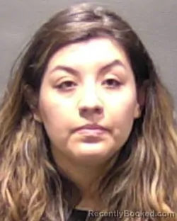 Mugshot of Luciana Raquei Flores Gallo booked in Arlington County, Virginia on September 9, 2026
