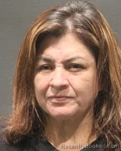 Mugshot of Lucy Arreaga Maldonado booked in Arlington County, Virginia on September 9, 2026