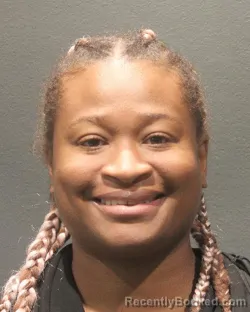 Mugshot of Kora Annette Carter Neyland booked in Arlington County, Virginia on September 11, 2026