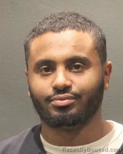 Mugshot of Kumneger Yhenew Ayalsew booked in Arlington County, Virginia on September 11, 2026