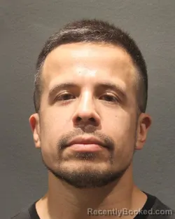 Mugshot of Diego Alejandro Kendall booked in Arlington County, Virginia on September 12, 2026