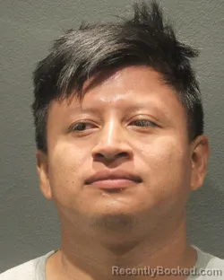 Mugshot of Manuel Armando Erazo booked in Arlington County, Virginia on September 12, 2026