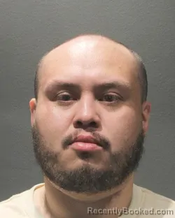 Mugshot of Kevin A Castellanos Rivera booked in Arlington County, Virginia on September 14, 2026