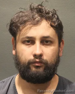 Mugshot of Armando Jose Ayala Milla booked in Arlington County, Virginia on September 15, 2026