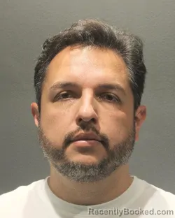 Mugshot of Juan Antonio Arellano booked in Arlington County, Virginia on September 25, 2026