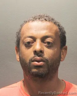 Mugshot of Natnael Russom booked in Arlington County, Virginia on September 27, 2026