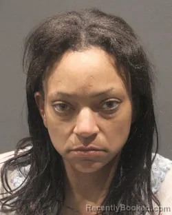 Mugshot of Adriana Victoria Warner booked in Arlington County, Virginia on October 26, 2026