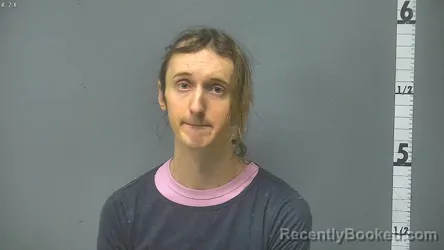 Mugshot of TYLER WILLIAM THOMAS booked in Augusta County, Virginia on May 1, 2026