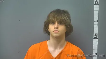 Mugshot of AIDEN MICHAEL WEAVER booked in Augusta County, Virginia on May 7, 2026