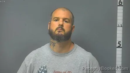 Mugshot of DAMON ANDREW MAYBUSH booked in Augusta County, Virginia on May 8, 2026