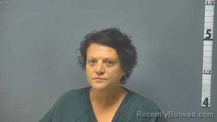 Mugshot of CARRIE ANN HOBSON booked in Augusta County, Virginia on May 9, 2026
