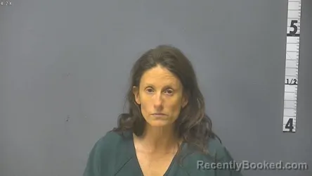 Mugshot of DANA RHENA HOOVER booked in Augusta County, Virginia on June 8, 2026