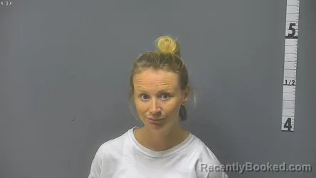 Mugshot of KATY DANIELLE SPRADLIN booked in Augusta County, Virginia on June 21, 2026