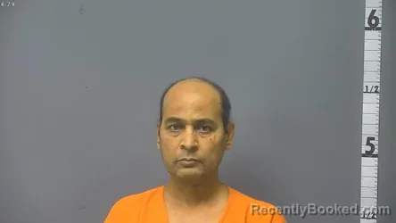 Mugshot of PARESHKUMAR RAMANLAL PATEL booked in Augusta County, Virginia on July 2, 2026