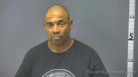Mugshot of CHARLES DANNY BROWN booked in Augusta County, Virginia on July 13, 2026