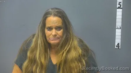 Mugshot of Rebecca Lynn Robertson booked in Augusta County, Virginia on August 4, 2026