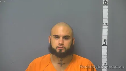 Mugshot of Joshua Kolton Barrientos booked in Augusta County, Virginia on August 18, 2026
