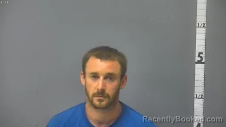 Mugshot of Derrick Matthew Hilderbrand booked in Augusta County, Virginia on August 19, 2026